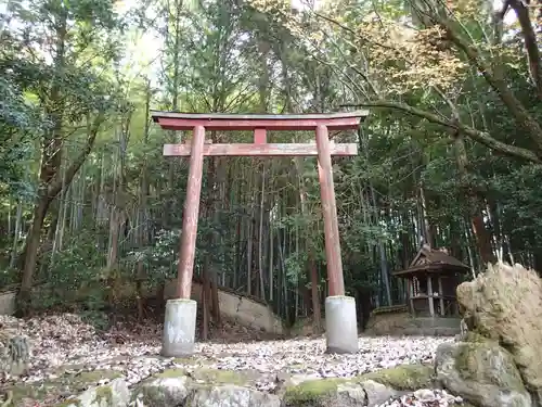 石床神社・消渇神社の鳥居