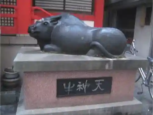 小橋菅原神社（廃止）の狛犬