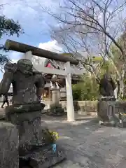 熊野神社の像