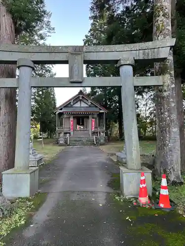 田開稲荷神社の鳥居