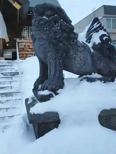 札幌諏訪神社の狛犬