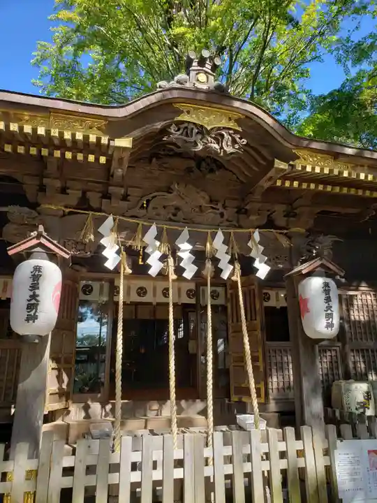 麻賀多神社の本殿・本堂