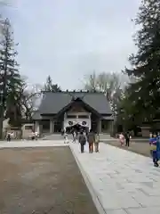 帯廣神社の本殿