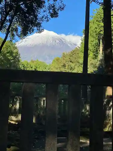 山宮浅間神社の景色
