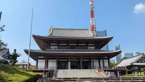 増上寺の本殿・本堂