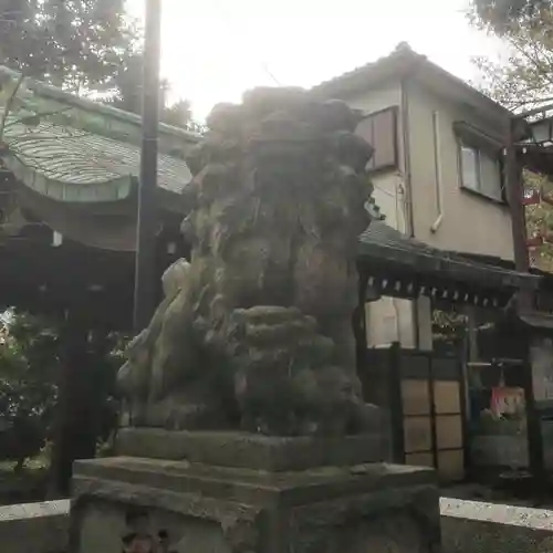 居木神社の狛犬