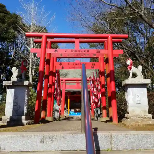 稲荷神社の鳥居