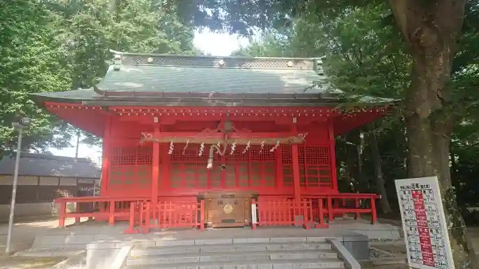 小野神社の本殿・本堂