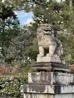 敷地神社(わら天神宮)の狛犬