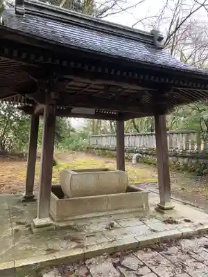 堀出神社の手水舎