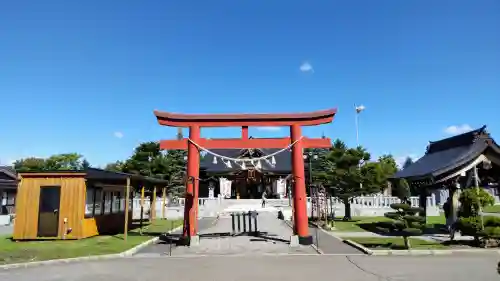 美瑛神社の鳥居