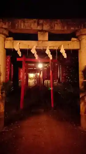 門田稲荷神社の鳥居