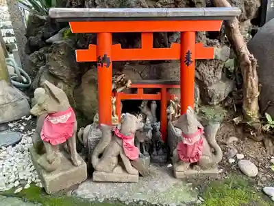 讃岐小白稲荷神社の鳥居