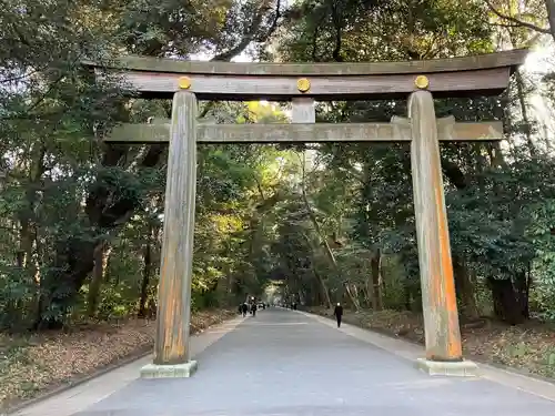 明治神宮の鳥居