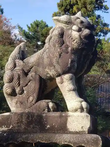 大野湊神社の狛犬