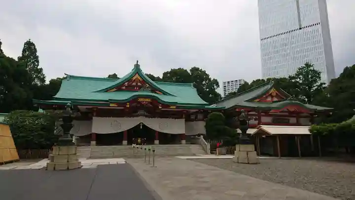 日枝神社の本殿・本堂