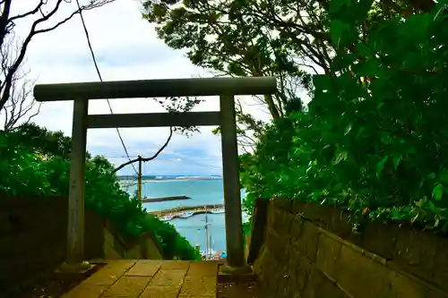 酒列磯前神社の鳥居