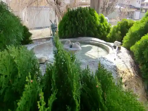 別雷皇太神の手水舎