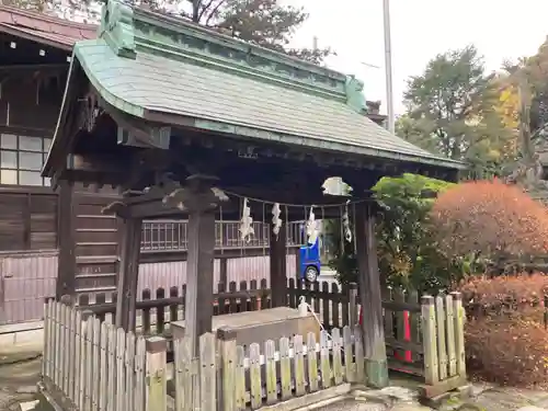 天祖神社の手水