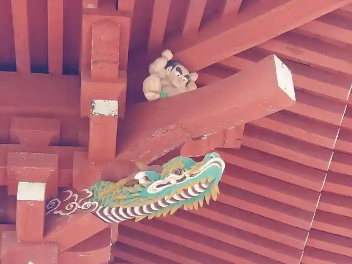 柏原八幡宮の芸術