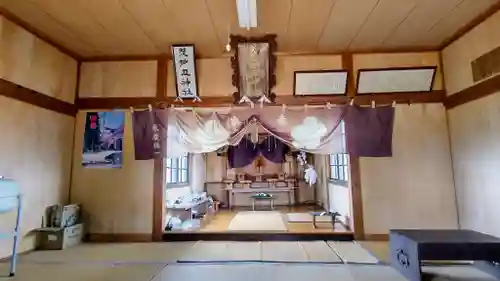 茂世丑神社の本殿・本堂