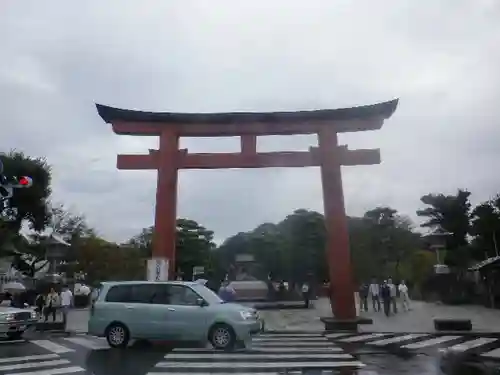鶴岡八幡宮の鳥居