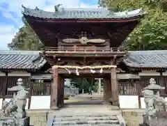 矢田坐久志玉比古神社の山門