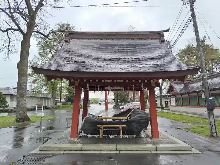 北海道護國神社の手水舎
