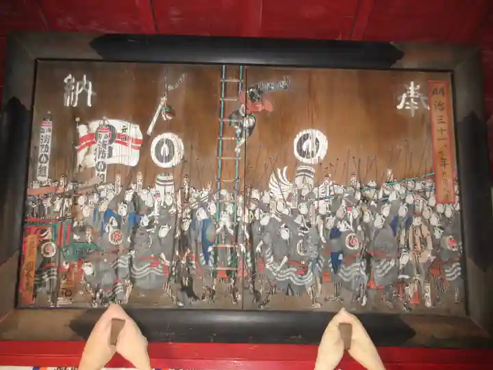 部田神社の芸術