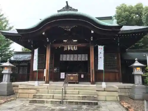 溝旗神社（肇國神社）の本殿