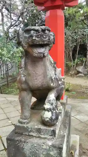 江島神社の狛犬