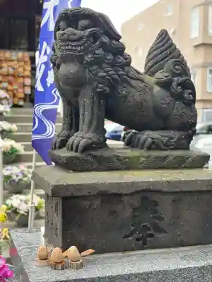 札幌諏訪神社の狛犬
