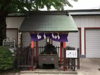 葛飾氷川神社の手水舎