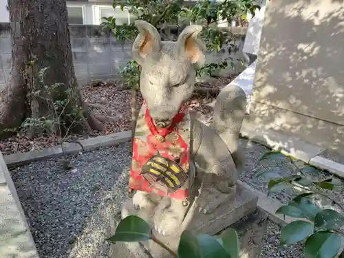 呉服神社の狛犬