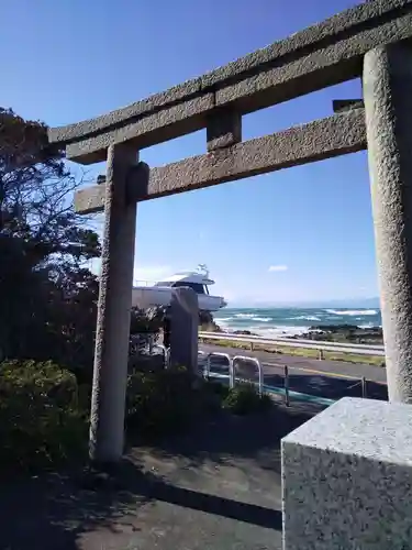 熊野神社（長井熊野神社）の鳥居