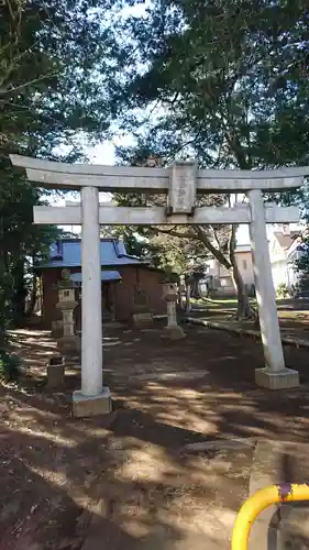 鹿島神社の鳥居