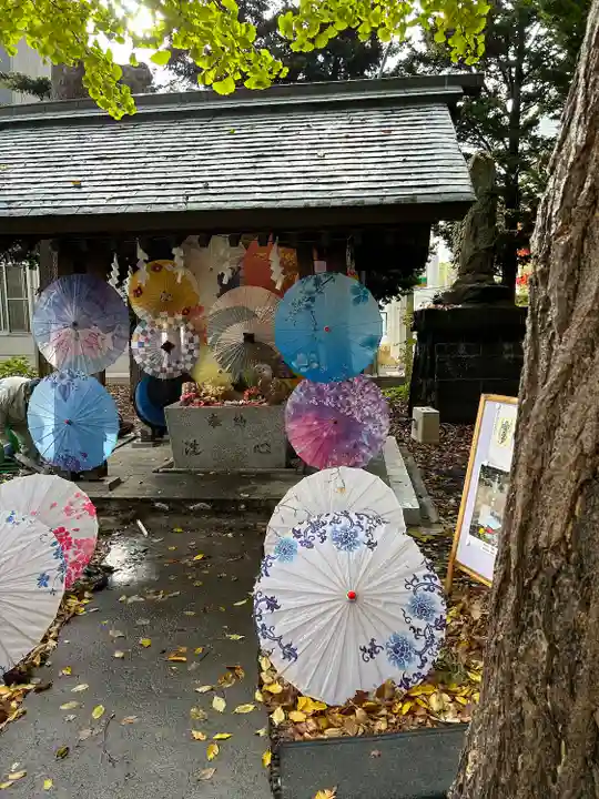 札幌諏訪神社の手水舎