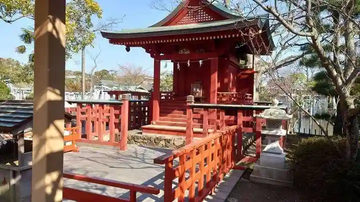 旗上弁財天社の本殿・本堂