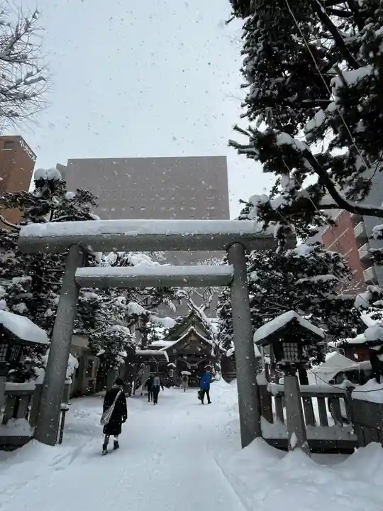 三吉神社の初詣