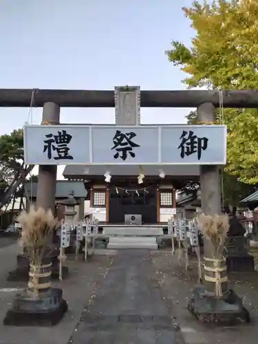 行徳神明神社（豊受神社）の鳥居