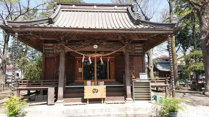 丸子山王日枝神社の本殿・本堂