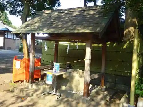 五社神社の手水舎