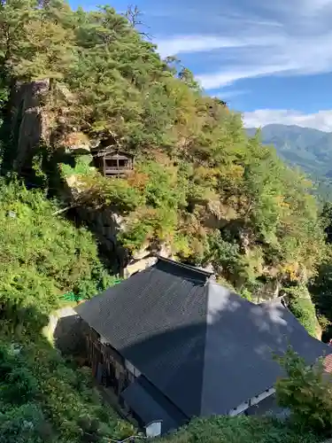 宝珠山 立石寺の景色