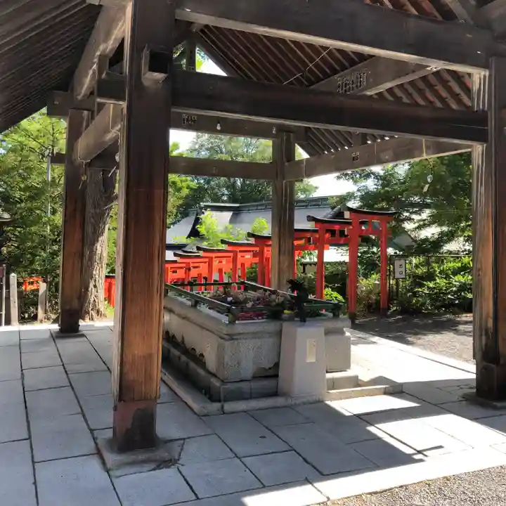 住吉神社の手水舎