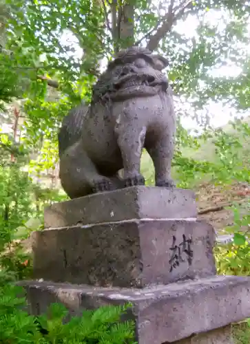 中富良野神社の狛犬