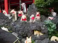 京濱伏見稲荷神社の狛犬
