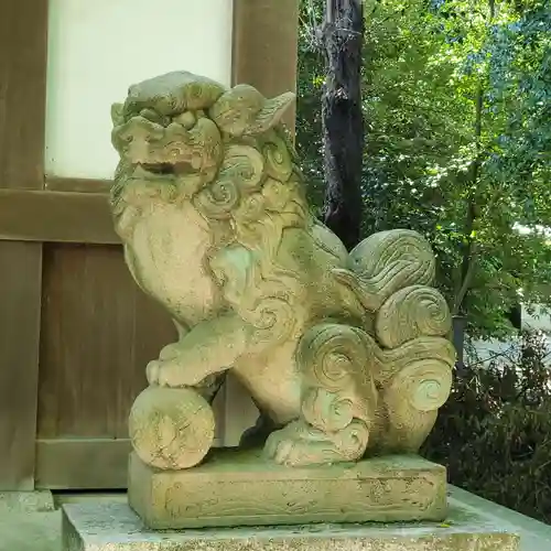 萱津神社の狛犬