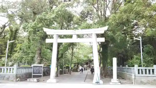 御穂神社の鳥居