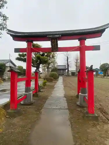 香取八幡神社の鳥居