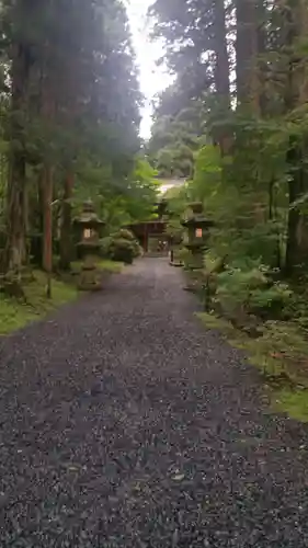 御岩神社の景色